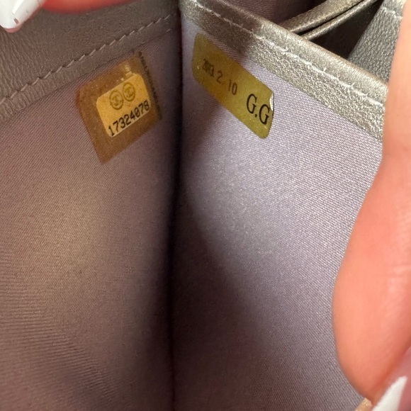 Chanel Black Floral Embossed Shoulder Bag - Picture 8 of 12